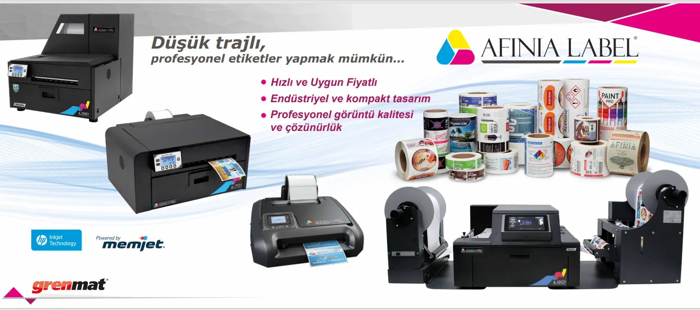 Afinia Etiket Baskı Makineleri