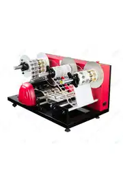 Label Cutter with Waste Removal