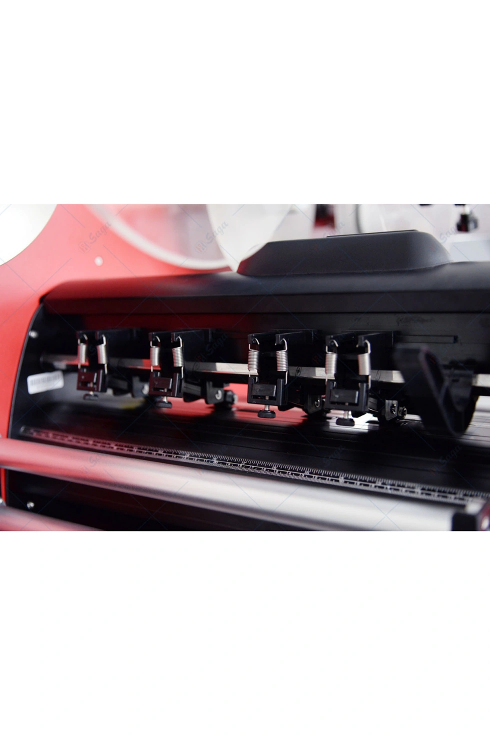 Label Cutter with Waste Removal