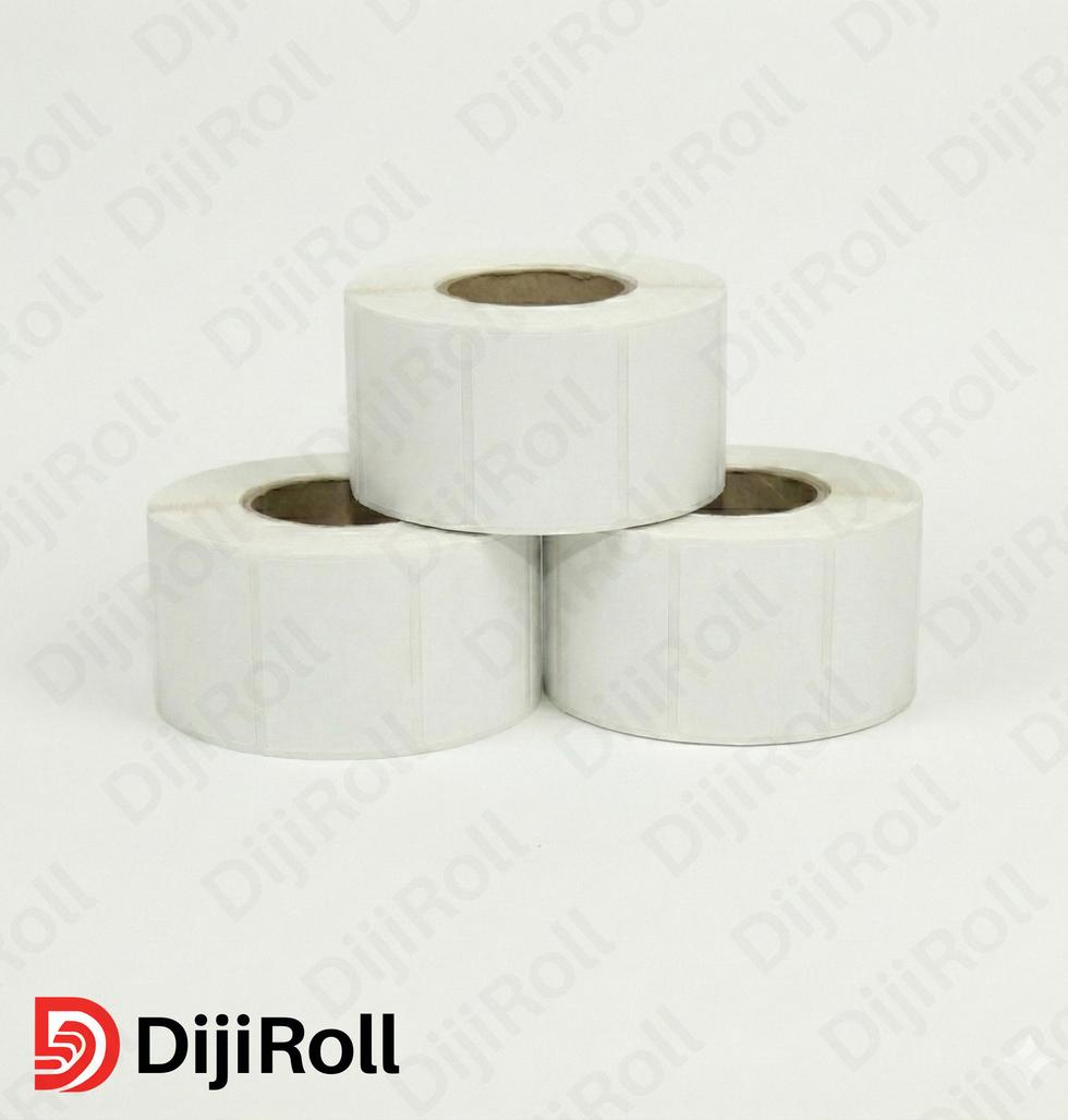 PARLAK KUŞE DİJİTAL ETİKET En:125 x Uz:65 mm